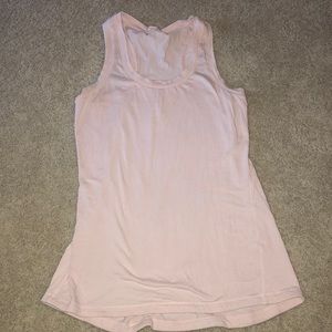 Light Pink Workout Tank Top